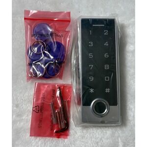 Other | Metal Fingerprint Door Lock Opener Access Control Keypad Rfid ...
